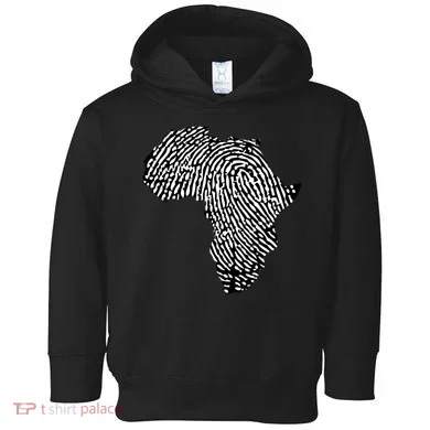 African Heritage Map Toddler Hoodie