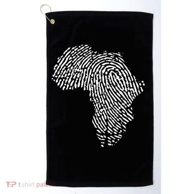 African Heritage Map Golf Towel