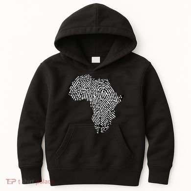 African Heritage Map Kids Hoodie