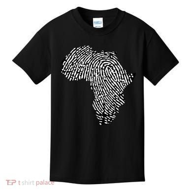African Heritage Map Kids T-Shirt
