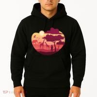 African Landscape Hoodie thumb 2