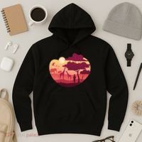African Landscape Hoodie thumb 3