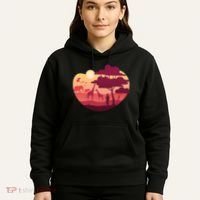 African Landscape Hoodie thumb 5