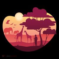 African Landscape Long Sleeve Shirt thumb 2