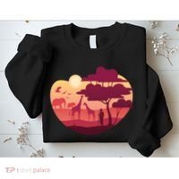 African Landscape Sweatshirt thumb 2