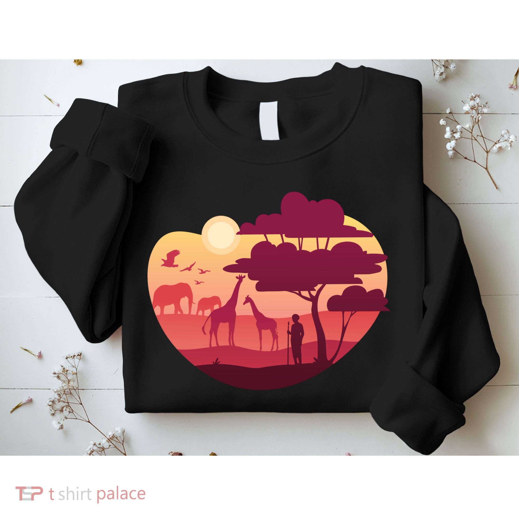 African Landscape Sweatshirt