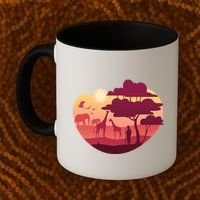 African Landscape Coffee Mug thumb 2