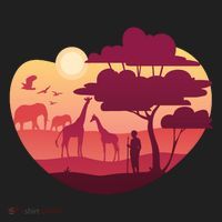 African Landscape Beanie thumb 2