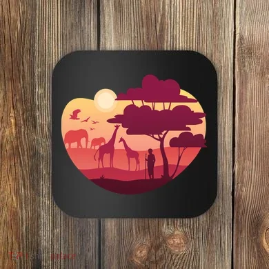 African Landscape Coaster
