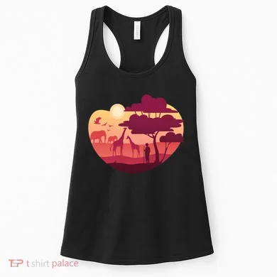 African Landscape Women's Tank Top