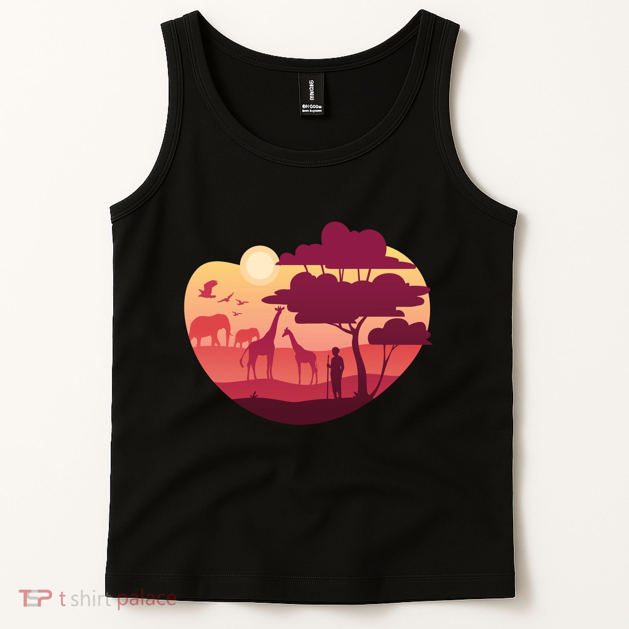 African Landscape Tank Top