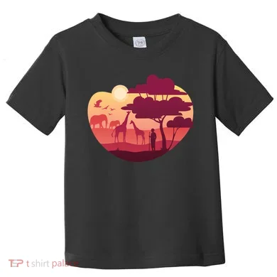African Landscape Toddler T-Shirt