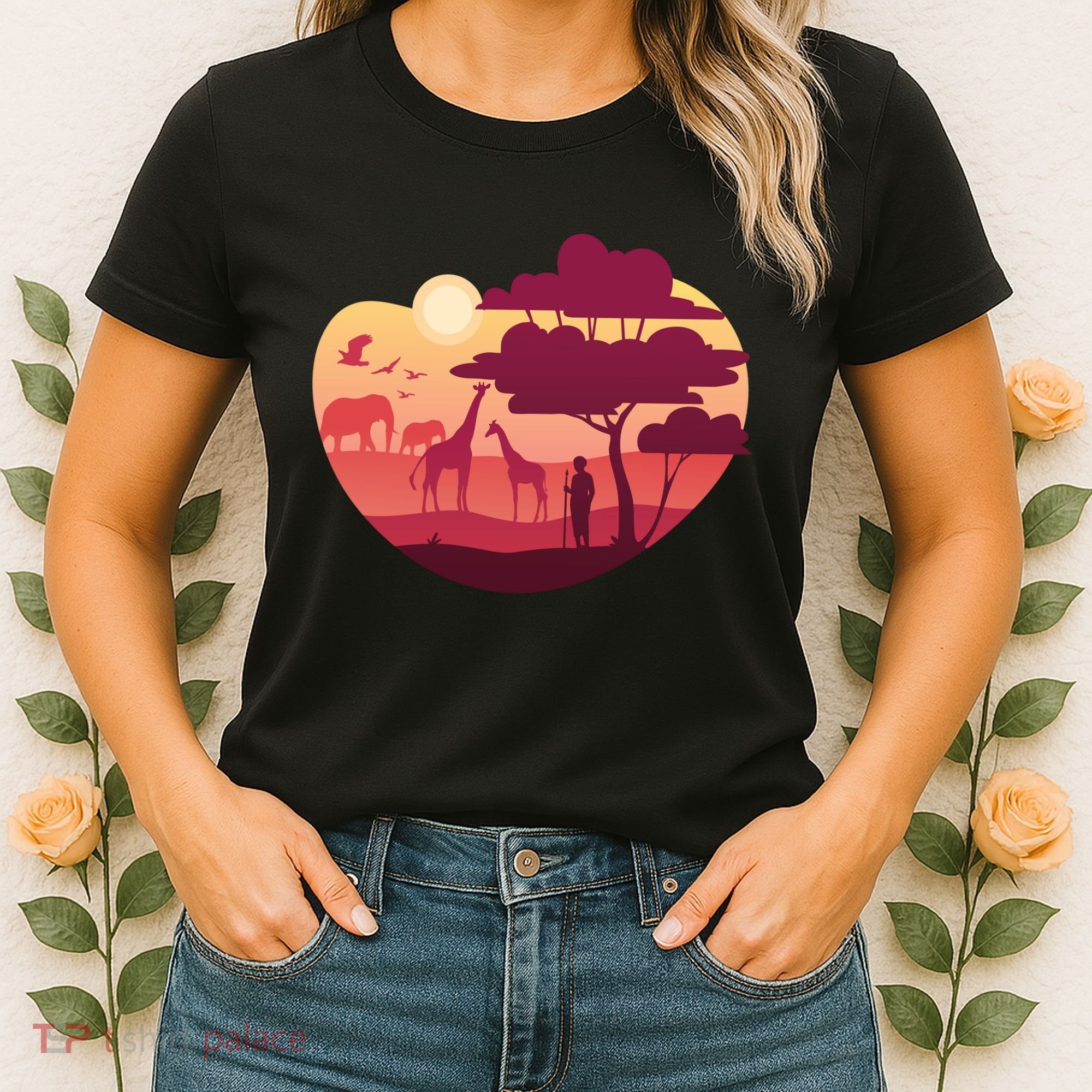 African Landscape Women's T-Shirt