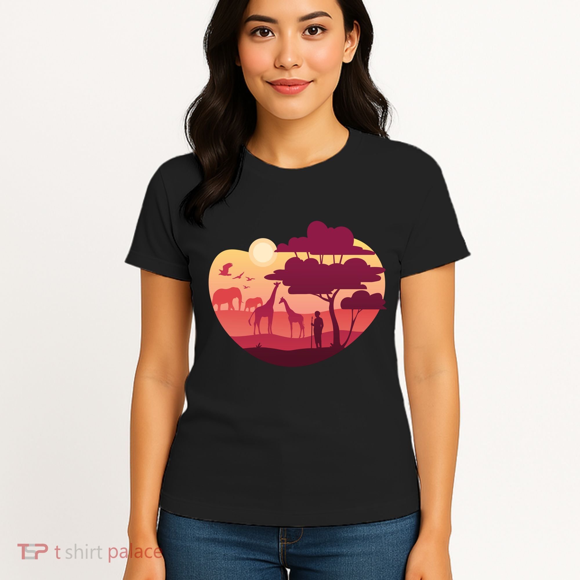 African Landscape Women's T-Shirt