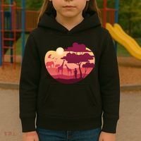 African Landscape Kids Hoodie thumb 3