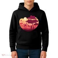 African Landscape Kids Hoodie thumb 4