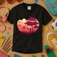 African Landscape Kids T-Shirt thumb 3