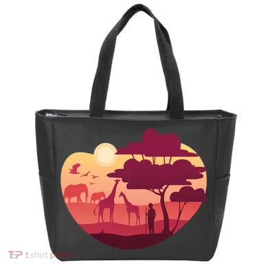African Landscape Tote Bag