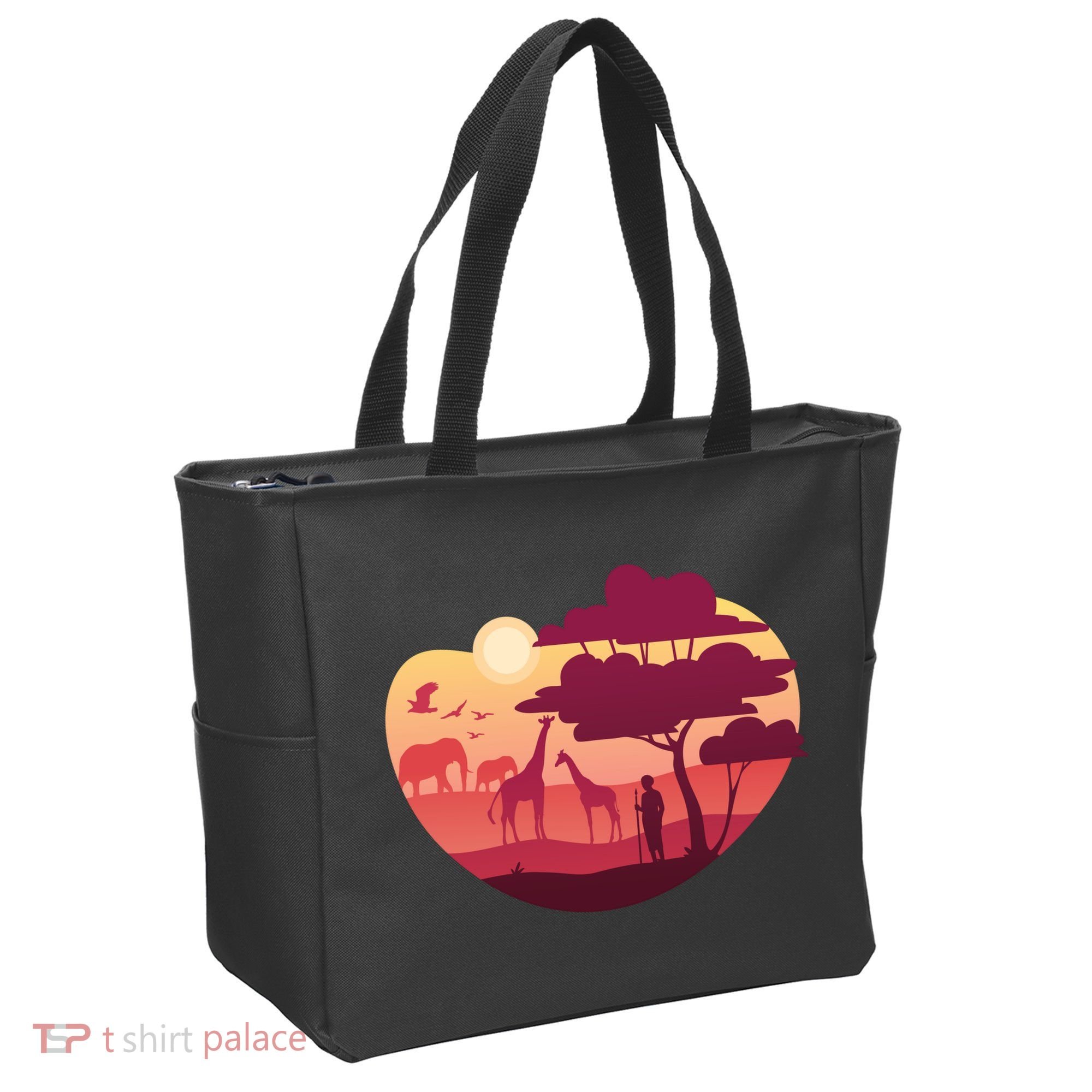 African Landscape Tote Bag