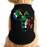 African Lion Flag Doggie Tank thumb 0