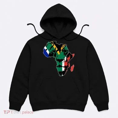 African Lion Flag Hoodie