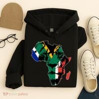 African Lion Flag Hoodie thumb 4