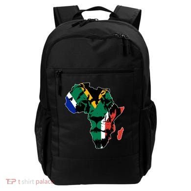 African Lion Flag Backpack