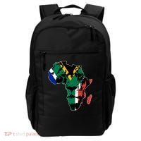 African Lion Flag Backpack thumb 0