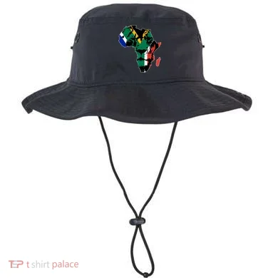 African Lion Flag Bucket Hat
