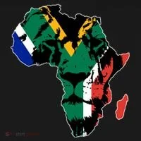 African Lion Flag Bucket Hat thumb 4