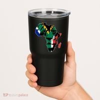 African Lion Flag Tumbler thumb 2