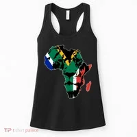 African Lion Flag Women's Tank Top thumb 0