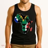 African Lion Flag Tank Top thumb 3