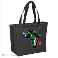 African Lion Flag Tote Bag thumb 2