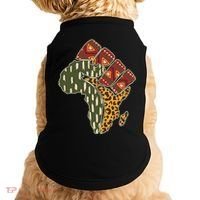 African Patterns Protest Fist Doggie Tank thumb 0