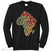 African Patterns Protest Fist Sweatshirt thumb 0