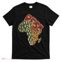 African Patterns Protest Fist T-Shirt thumb 0