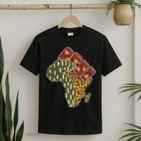 African Patterns Protest Fist T-Shirt thumb 2