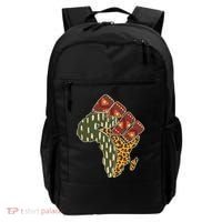 African Patterns Protest Fist Backpack thumb 0