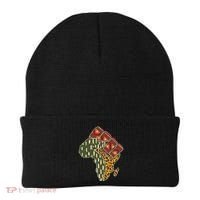African Patterns Protest Fist Beanie thumb 0