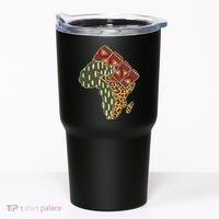 African Patterns Protest Fist Tumbler thumb 0