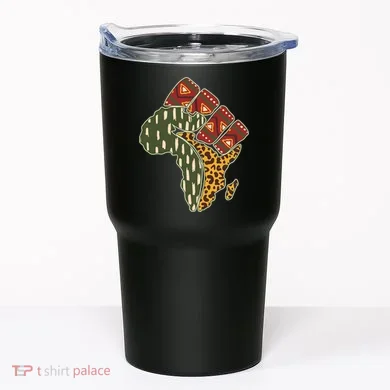 African Patterns Protest Fist Tumbler