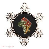 African Patterns Protest Fist Ornament thumb 0