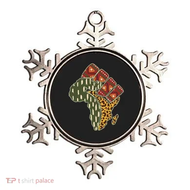 African Patterns Protest Fist Ornament