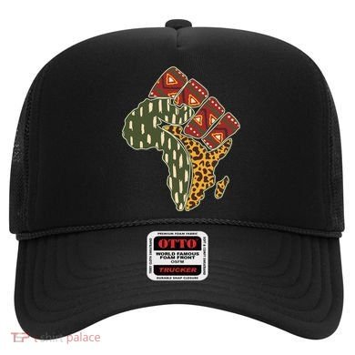 African Patterns Protest Fist Hat