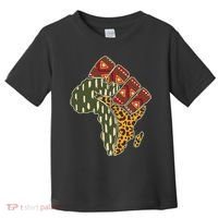 African Patterns Protest Fist Toddler T-Shirt thumb 0