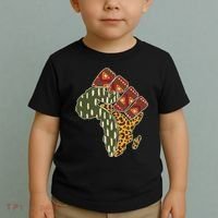 African Patterns Protest Fist Toddler T-Shirt thumb 2