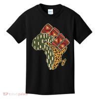 African Patterns Protest Fist Kids T-Shirt thumb 0
