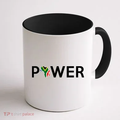 African Power Coffee Mug back