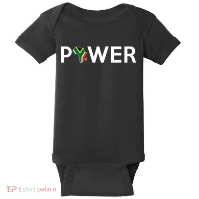 African Power Baby Bodysuit